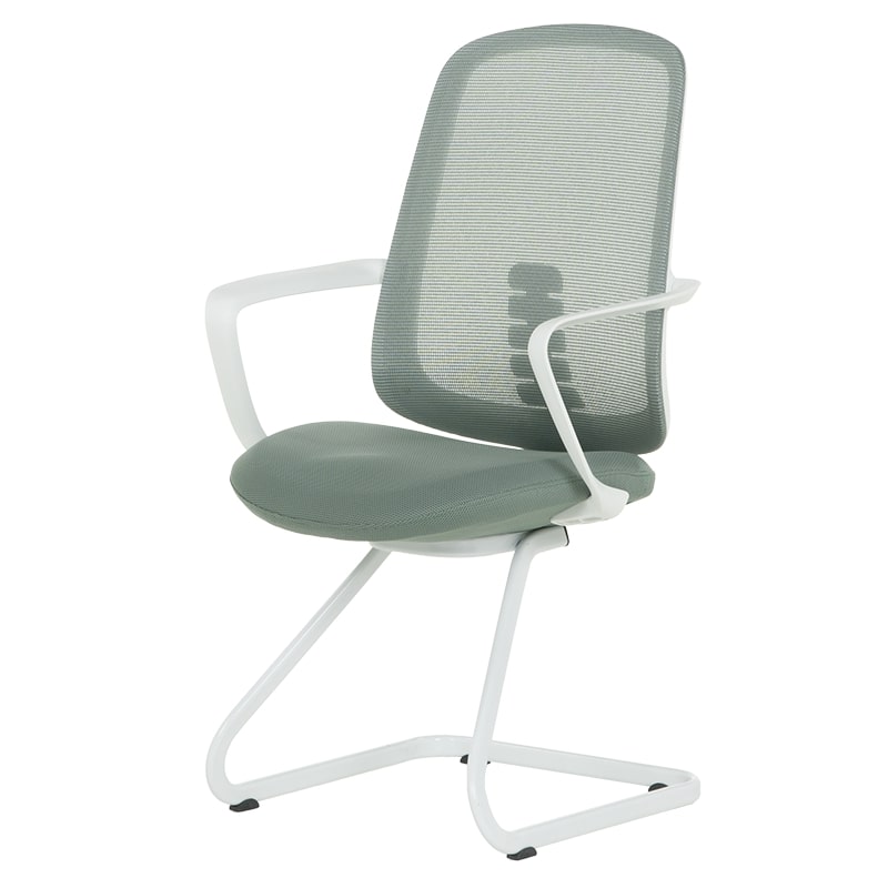 Посетителски офис стол Carmen 7663 зелен